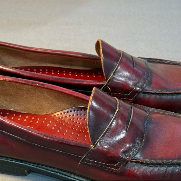 G.H. Bass & Co. Burgundy Loafers main image 6